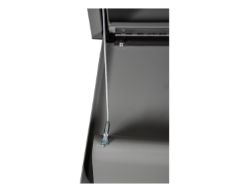 Buyers Products 1702905 18" x 18" x 36" Primered Steel Underbody Drop Door Toolbox with T-Handle Latch - BUY 1702905