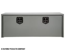 Buyers Products 1702905 18" x 18" x 36" Primered Steel Underbody Drop Door Toolbox with T-Handle Latch - BUY 1702905