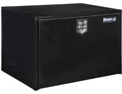 Buyers Products 1704305 24" x 24" x 36" Black Steel Underbody Drop Door Toolbox with T-Handle Latch - BUY 1704305