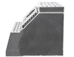 Buyers Products 1705183 24" x 28" x 30" Aluminum Step Box for Medium and Heavy-Duty Trucks - BUY 1705183
