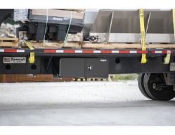 Buyers Products 1705935 24" x 24" x 36" XD DBL Black Smooth Aluminum Toolbox - BUY 1705935