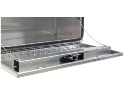 Buyers Products 1706403 18" x 18" x 30" Aluminum Smooth Drop Door Toolbox XD Series - BUY 1706403