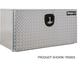 Buyers Products 1706500 18" x 18" x 24" XD Smooth Aluminum Underbody Truck Box with Diamond Tread Drop Door - BUY 1706500