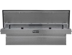 Buyers Products 1709420 18" X 27" X 71" Diamond Tread Aluminum Crossover Truck Tool Box - BUY 1709420