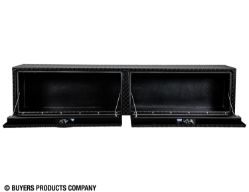 Buyers Products 1722564 18" x 16" x 88" Topside Aluminum Toolbox - BUY 1722564