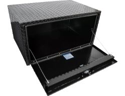 Buyers Products 1725119 18" x 24" x 36" Black Power Coat Aluminum Toolbox - BUY 1725119