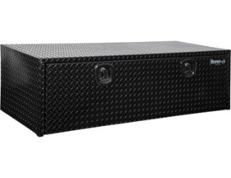 Buyers Products 1725125 18" x 24" x 60" Black Powder Coat Aluminum Toolbox 