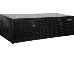 Buyers Products 1725125 18" x 24" x 60" Black Powder Coat Aluminum Toolbox 