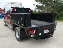 Buyers Products 1725641 21" x 13.5"/11.5" x 72" Contractor Style Black Diamond Tread Aluminum Topside Toolbox with Drawers - BUY 1725641