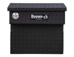 Buyers Products 1739435 18 x 20 x 71" Textured Matte Black Diamond Tread Aluminum Crossover Truck Tool B - BUY 1739435