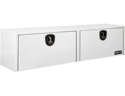 Buyers Products 1753151 16" x 13" x 72" Topsider White Smooth Aluminum Toolbox - BUY 1753151