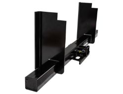 Buyers Products 1801060L Class 5 Universal 2-1/2" Platform Body Hitch Receiver with Mounting Plates - BUY 1801060L