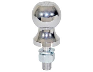 Buyers Products 1802130 3500# Chrome Hitch Towing Ball - 2" x 3/4" x 1-3/4" 