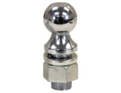 Buyers Products 1802148 7500# Chrome Hitch Towing Ball - 2" x 1-1/4" x 2-1/4" - BUY 1802148