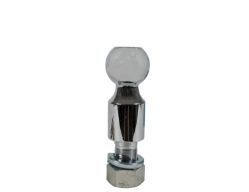 Buyers Products 1802175 5000# Chrome Hitch Towing Ball with 2" Riser - 2-5/16" x 1-1/4" x 2-1/2" - BUY 1802175