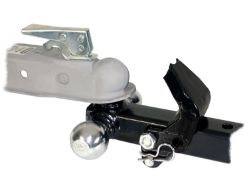 Buyers Products 1802279 Adjustable Tri-Ball Multi-Ball Hitch with Pintle Hook and 1-7/8" - 2" - 2-5/16" Chrome Towing Balls - BUY 1802279
