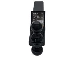 Buyers Products 1803215 Double Ball Mount with 2" and 2-5/16" Towing Balls - 2" Drop x 8" Length - BUY 1803215