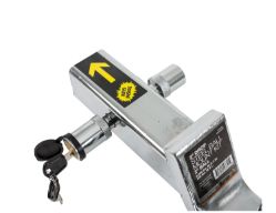 Buyers Products 1803308 Black Powder Coated Ball Mount Kit with 2" Drop includes 2-5/16" Ball and Hitch Pin - BUY 1803308