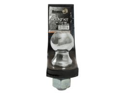 Buyers Products 1803312 Black Powder Coated Ball Mount Kit with 4" Drop includes 1-7/8" Ball and Hitch Pin - BUY 1803312