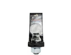 Buyers Products 1803313 Black Powder Coated Ball Mount Kit with 4" Drop includes 2" Ball and Hitch Pin - BUY 1803313