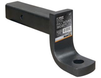 Buyers Products 1803405 12000# 2-1/2" Straight Towing Ball Mount with 3" Drop x 10" Length and 1-1/4" Hole 