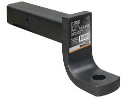 Buyers Products 1803410 12000# 2-1/2" High-Low Towing Ball Mount with 5" Drop x 10" Length and 1-1/4" Hole - BUY 1803410