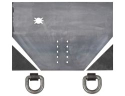 Buyers Products 1809043 5/8" x 34.5" x 22.5" Fabricators Hitch Plate - BUY 1809043