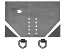 Buyers Products 1809043 5/8" x 34.5" x 22.5" Fabricators Hitch Plate - BUY 1809043