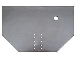 Buyers Products 1809043 5/8" x 34.5" x 22.5" Fabricators Hitch Plate - BUY 1809043