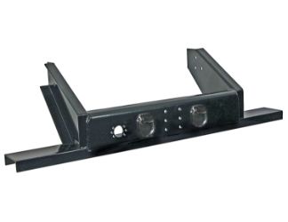 Buyers Products 1809050 Flat Bed Dump Hitch Bumper with Pintle Holes 