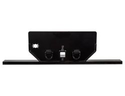 Buyers Products 1809077 1/2" Hitch Plate for Dodge/RAM with 2-1/2" Receiver Tube - 17.39" H - BUY 1809077