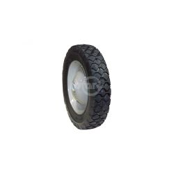 Rotary 278 8" x 1.75" White Steel Wheel 
