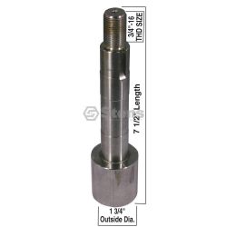 Stens 285-204 Spindle Shaft - STE 285-204