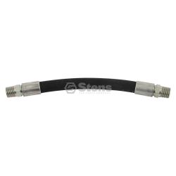Stens 3001-0100 1/2" X 12" SAE 100 R2AT 2 Wire Hydraulic Hose - STE 3001-0100