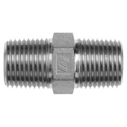 Stens 3001-1348 NPT Hex Nipple Hydraulic Adapter 