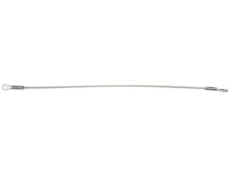 Buyers Products 3003081 17.15" PVC Coated Steel Wire Door Lanyard with Two Eyes Swagged 
