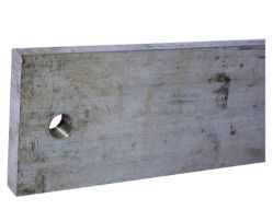 Buyers Products 3009253 Aluminum Vibrator Mounting Plate for Aluminum Dump Bodies - BUY 3009253