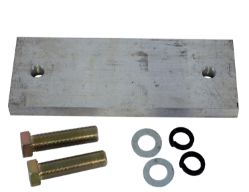Buyers Products 3009253 Aluminum Vibrator Mounting Plate for Aluminum Dump Bodies - BUY 3009253