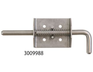 Buyers Products B2595LKB 1/2" Spring Latch Assembly with Keeper 