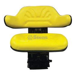 Stens 3010-0002 Yellow Adjustable Economy Suspension Seat 