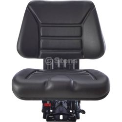 Stens 3010-0027 Black Adjustable Economy Suspension Seat 