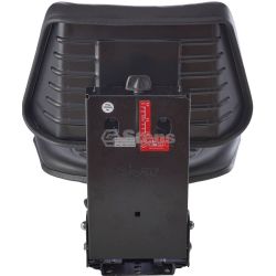 Stens 3010-0027 Black Adjustable Economy Suspension Seat - STE 3010-0027