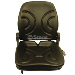 Stens 3010-0042 Black Adjustable Vinyl Seat - STE 3010-0042
