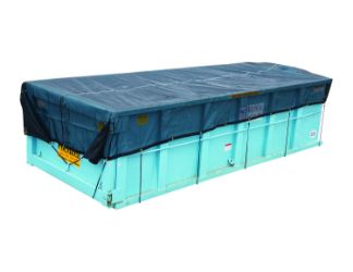 Buyers Products 3008209 7-1/2 x 15 Black Mesh Replacement Dump Tarp 