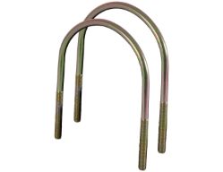 Buyers Products 3016371 U-Bolt, RD, 4-1/2" x 6-1/2" with 2-1/2" of 3/8-16 THD for 4" Conduit Carrier - BUY 3016371