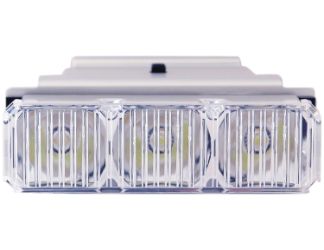 Buyers Products 3024632 3 LED Reflector Clear Middle Light Bar Replacement Module 