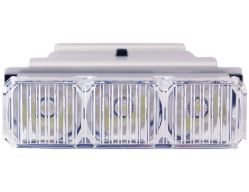 Buyers Products 3024632 3 LED Reflector Clear Middle Light Bar Replacement Module - BUY 3024632