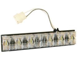 Buyers Products 3024636 6 LED D-Fuser Clear Corner Light Bar Replacement Module - BUY 3024636