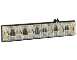 Buyers Products 3024636 6 LED D-Fuser Clear Corner Light Bar Replacement Module - BUY 3024636