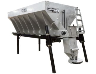 Buyers Products 3025886 Black Powder Coated 12-13 ft. Salt Spreader Stand 